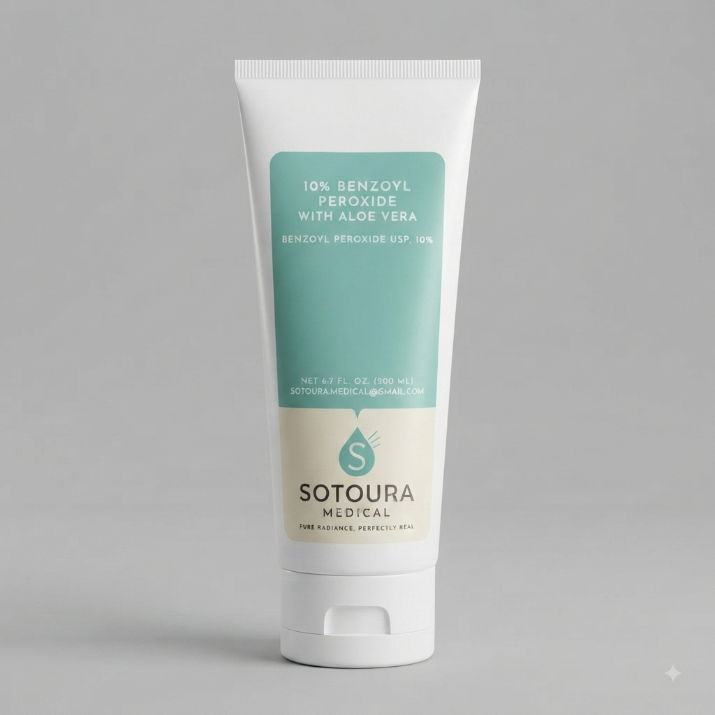 10% Benzoyl Peroxide with Aloe Vera