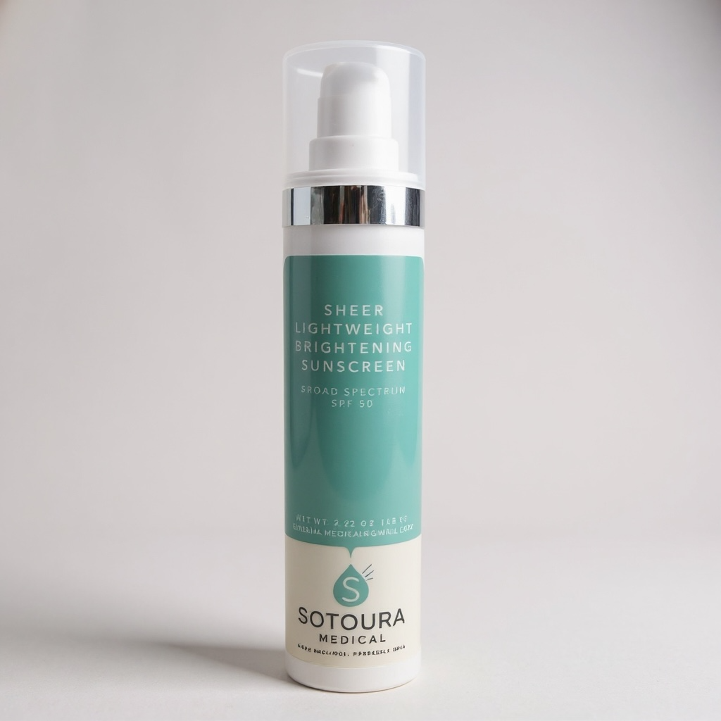 Sheer Lightweight Brightening Sunscreen SPF 50